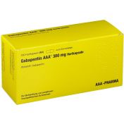 Gabapentin AAA 300mg Hartkapseln