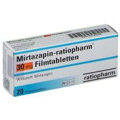 Mirtazapin-ratiopharm 30mg Filmtabletten
