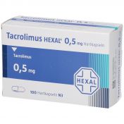 Tacrolimus HEXAL 0.5mg Hartkapseln günstig im Preisvergleich
