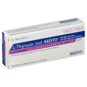 L-Thyroxin Jod Aristo 100ug/100ug Tabletten günstig im Preisvergleich