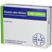 Epoetin alfa HEXAL 6000I.E./0.6ml Fertigspritze