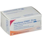 Diclofenac STADA 25mg magensaftresistente Tabl. günstig im Preisvergleich