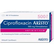 Ciprofloxacin Aristo 500mg