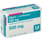 Cipro - 1 A-Pharma 500mg günstig im Preisvergleich