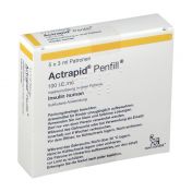 Actrapid Penfill 100I./ml Zylinderampullen günstig im Preisvergleich