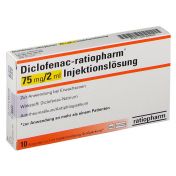 Diclofenac-ratiopharm 75 mg/2 ml Injektionslösung günstig im Preisvergleich
