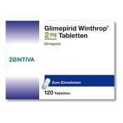 Glimepirid Winthrop 2mg Tabletten günstig im Preisvergleich