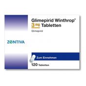 Glimepirid Winthrop 3mg Tabletten günstig im Preisvergleich