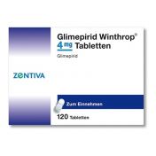 Glimepirid Winthrop 4mg Tabletten günstig im Preisvergleich