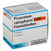 Piracetam-ratiopharm 1200mg Filmtabletten