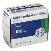 Gabapentin HEXAL 100mg Hartkapseln