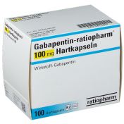 Gabapentin-ratiopharm 100mg Hartkapseln