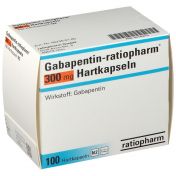 Gabapentin-ratiopharm 300mg Hartkapseln günstig im Preisvergleich