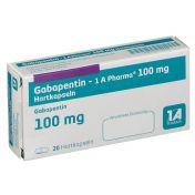 Gabapentin-1A Pharma 100mg Hartkapseln günstig im Preisvergleich