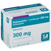 Gabapentin-1A Pharma 300mg Hartkapseln günstig im Preisvergleich