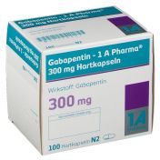 Gabapentin-1A Pharma 300mg Hartkapseln günstig im Preisvergleich