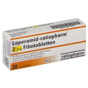 Loperamid-ratiopharm 2mg Filmtabletten günstig im Preisvergleich