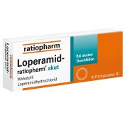 Loperamid-ratiopharm 2mg Filmtabletten