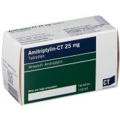 amitriptylin - ct 25mg Tabletten günstig im Preisvergleich