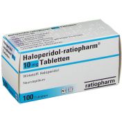 Haloperidol-ratiopharm 10mg Tabletten günstig im Preisvergleich