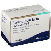 Tamsulosin beta 0.4mg retard Hartkapseln günstig im Preisvergleich