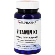 Vitamin K1 60ug GPH Kapseln günstig im Preisvergleich