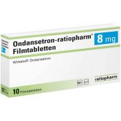 Ondansetron-ratiopharm 8mg Filmtabletten