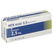 MTX HEXAL 2.5mg Tabletten günstig im Preisvergleich
