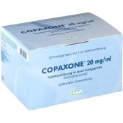 Copaxone 20mg/ml Injektionslösung/Fertigspritze