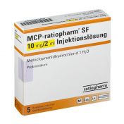 MCP-ratiopharm SF 10mg/2ml Injektionslösung günstig im Preisvergleich