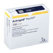 Actrapid Penfill 100I.E./ml Injektionslsg in e.ZAM