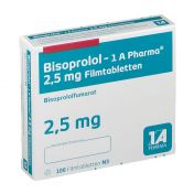 Bisoprolol 1A Pharm 2.5mg