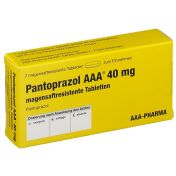 Pantoprazol AAA 40mg magensaftresistente Tabletten günstig im Preisvergleich