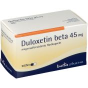 Duloxetin beta 45 mg magensaftresistente Hartkaps. günstig im Preisvergleich