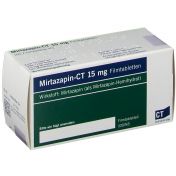 mirtazapin - ct 15 mg Filmtabletten günstig im Preisvergleich