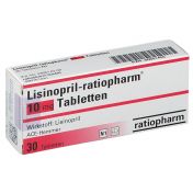 Lisinopril-ratiopharm 10mg Tabletten günstig im Preisvergleich