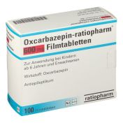 Oxcarbazepin-ratiopharm 600 mg Filmtabletten