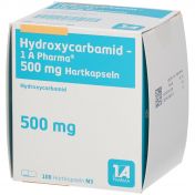 Hydroxycarbamid - 1 A Pharma 500 mg Hartkapseln günstig im Preisvergleich