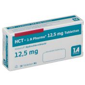HCT - 1 A Pharma 12.5mg Tabletten günstig im Preisvergleich