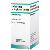 Leflunomid-ratiopharm 10 mg Filmtabletten günstig im Preisvergleich