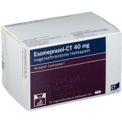 Esomeprazol - CT 40mg magensaftresist. Hartkapseln
