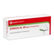 Ginkgo AL 40 mg Filmtabletten günstig im Preisvergleich