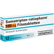 Sumatriptan-ratiopharm 100mg Filmtabletten günstig im Preisvergleich