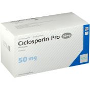 Ciclosporin Pro 50mg Weichkapseln günstig im Preisvergleich