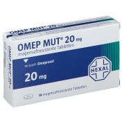 Omep MUT 20mg magensaftresistente Tabletten