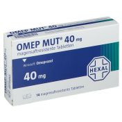 Omep MUT 40mg magensaftresistente Tabletten