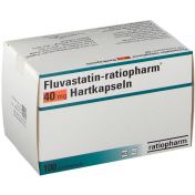 Fluvastatin-ratiopharm 40mg Hartkapseln günstig im Preisvergleich