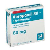 Verapamil 80-1A-Pharma günstig im Preisvergleich