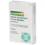 FOSAMAX 1x wöchentlich 70mg Tabletten günstig im Preisvergleich