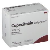 Capecitabin cell pharm 500 mg Filmtabletten günstig im Preisvergleich